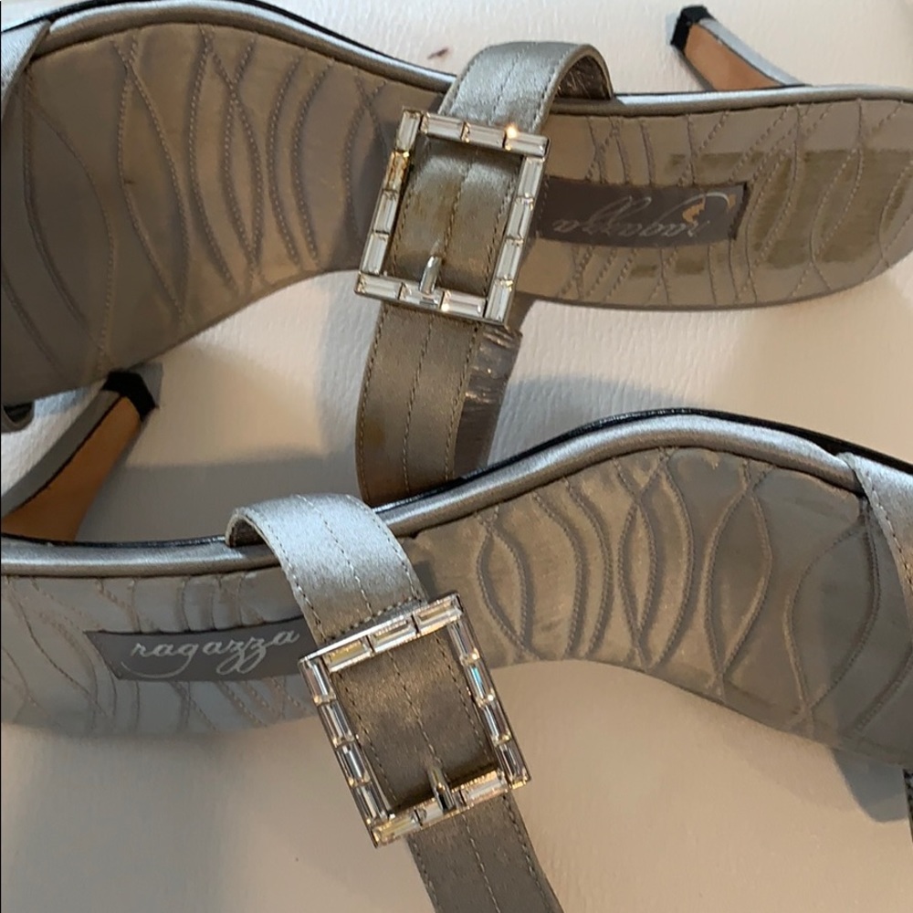 Silver heels by Ragazza - Picture 4 of 14